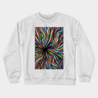 Colourful Swirl Crewneck Sweatshirt